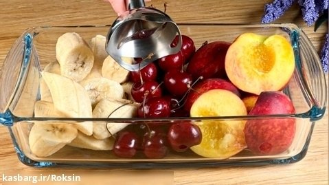 طرز تهیه دسر میوه ای و تابستونی :: آموزش دسرهای ساده و خوشمزه