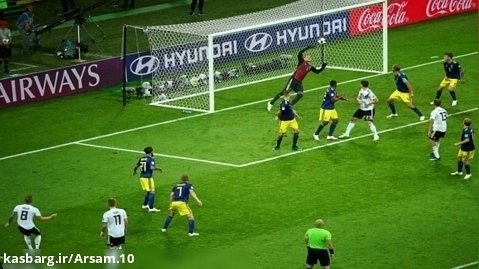 شبیه سازی سوپرگل کروس به سوئد در جام جهانی 2018 | در فیفا موبایل