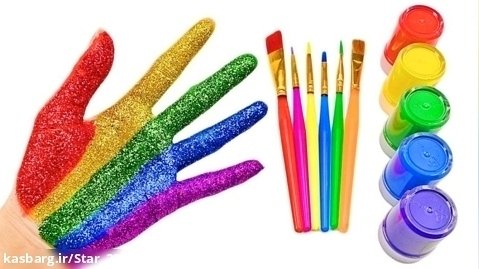 رنگ ها را با رنگین کمان سورپرایز مداد رنگی یاد بگیرید / برنامه کودک سرگرمی