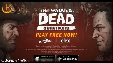 تریلر بازی  The Walking Dead: Survivors بازی مردگان متحرک موبایل