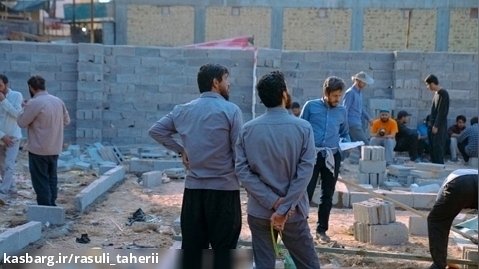 روز سوم l ساخت حسینیه و موکب قرارگاه کربلا زنجان در کربلای معلی l اردیبهشت ۱۴۰۲