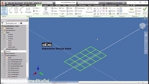طراحی سیستم زمین در نرم افزار Substation Design Suite