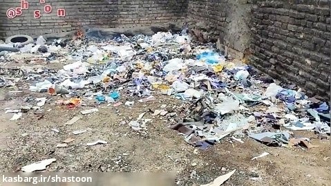 انباشت زباله ها در معابر سراوان