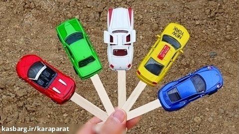 برنامه کودک ماشین بازی - اسباب بازی های جدید ماشین - ماشین های رنگارنگ پارکینگ
