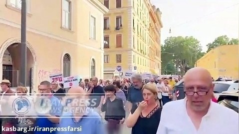 اعتراض ایتالیایی ها به افزایش ناامنی در رم