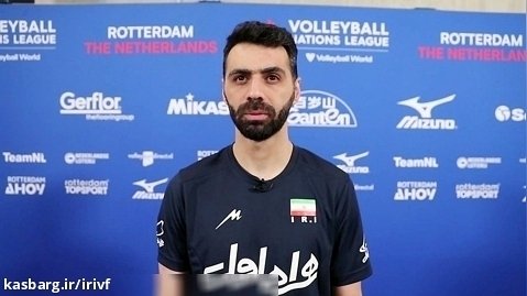 صحبت های محمدطاهر وادی؛ پاسور تیم ملی والیبال ایران پس از دیدار مقابل آمریکا