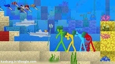 پادشاهی دلفین ماینکرافت  - انیمیشن Minecraft - قسمت 13