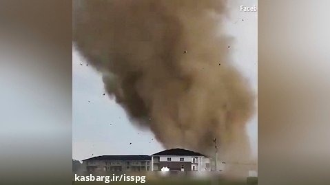 ویدیو / اولین تصاویر از گردباد مرگ بار در آمریکا