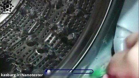 پاک کردن جرم لاستیک ماشین لباسشویی