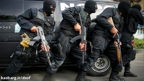 لحظه دستگیری تروریست ها توسط سربازان گمنام امام زمان عج