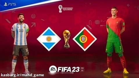 فوتبال آژانتین و پرتغال / نیمه نهایی / رونالدو و مسی/ جام جهانی