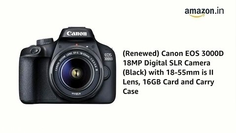 دوربین عکاسی کانن Canon EOS 3000D Kit 18-55 IS II | نورنگار