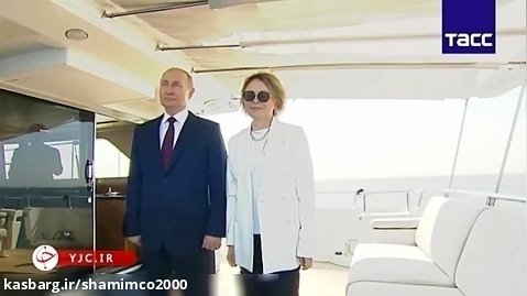 ببینید احترام پوتین به سرود کشورش و تذکر به همکار خود