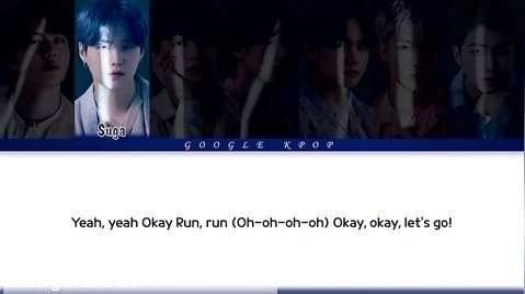 آهنگ Run BTS  زیرنویس فارسی