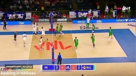 خلاصه والیبال بلغارستان _ ایران (لیگ ملت های 2023 )