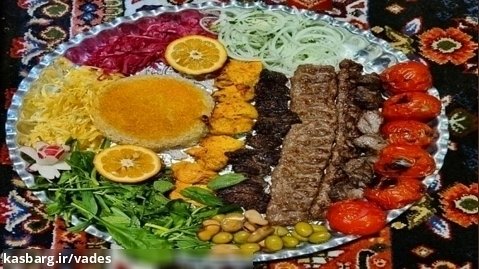شیشلیک و کباب کوبیده با برنج و کره گیلانی... بهار 1402