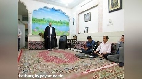 مداحی جامجو در جلسه جمع الذاکرین نایین منزل حاج سید محمدعلی موسی کاظمی