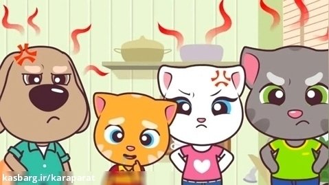 برنامه کودک تام سخنگو / دانلود انیمیشن جذاب گربه سخنگو / گربه سخنگو و دوستان