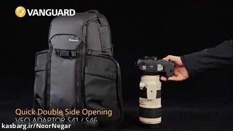 کوله پشتی دوربین ونگارد Vanguard VEO Adaptor S 46 BK Camera Backpack | نورنگار