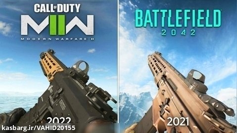 مقایسه گیم پلی بازی Call of Duty Modern Warfare II vs Battlefield 2042