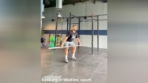 Hang high pull : wide arm