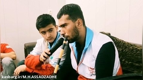 عزاداری هیئت نوجوانان در هلال احمر شهرستان سراب