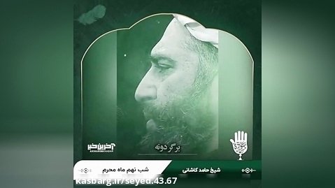"علمدار نیامد"روضه خوانی حضرت عباس  توسط شیخ حامد کاشانی