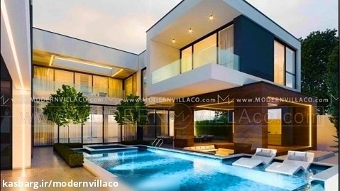 طراحی ویلای دوبلکس | ویلا دوبلکس | Duplex villa design | modern villa design