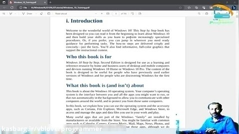 خوانش متون اسناد PDF با Microsoft Edge