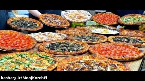 پیتزا دست ساز کره ای - موج کره ای