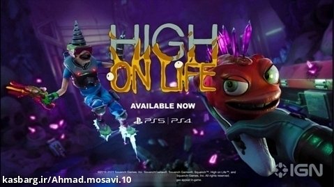تریلر نسخه ی پلی استیشن بازی High on Life
