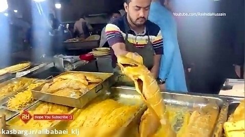 غذای خیابانی؛ ماهی سرخ شده بلوچی و ماهی کبابی در رستوران خان کویته پاکستان